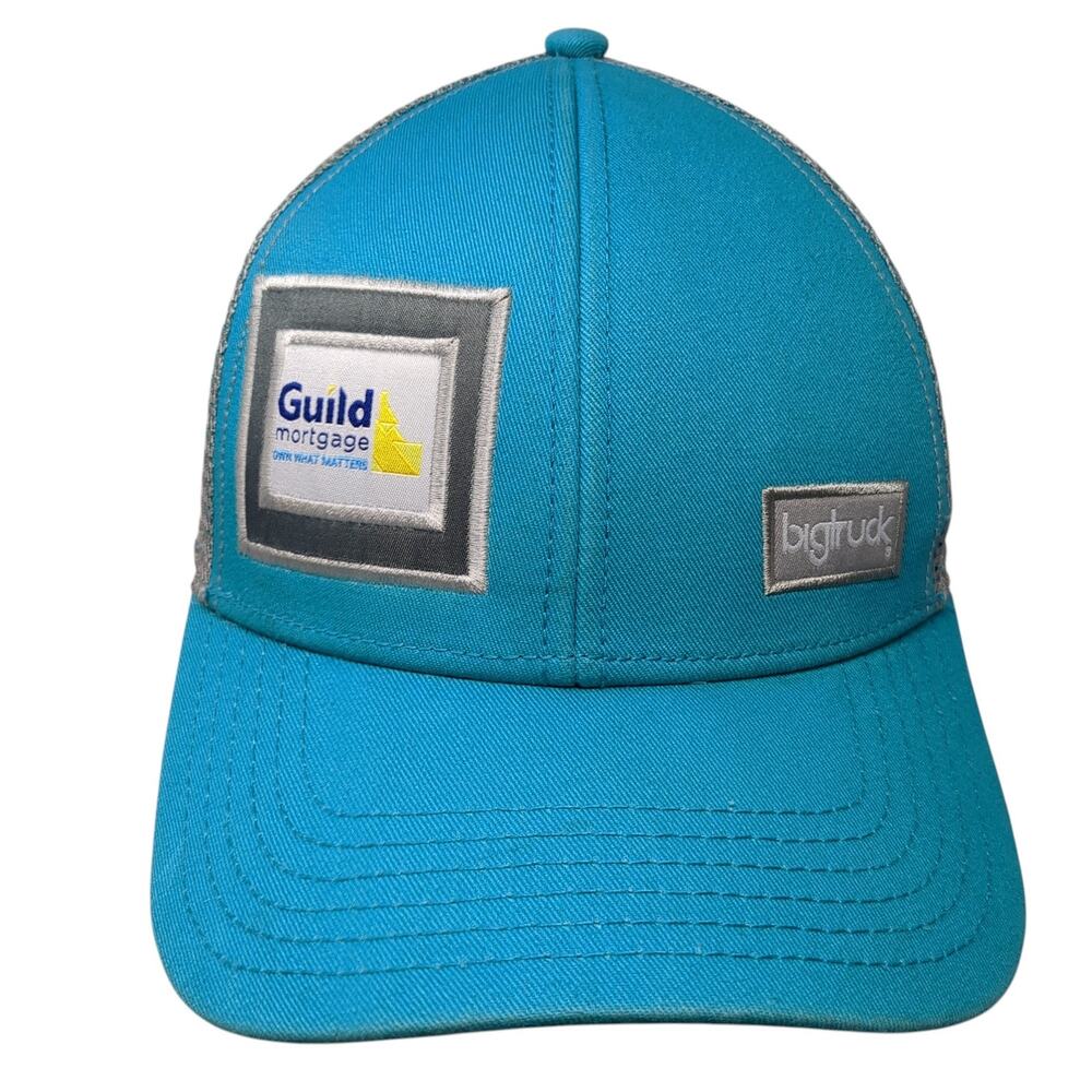 Guild Mortgage Idaho Bigtruck Snapback Trucker Hat Blue One Size Authentic